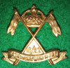 C28 - 16th/22nd  Saskatchewan Light Horse Collar Badge - Canada